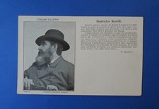 Cartolina Italiani illustri Firenze Domenico Morelli Pittore Napoli NV