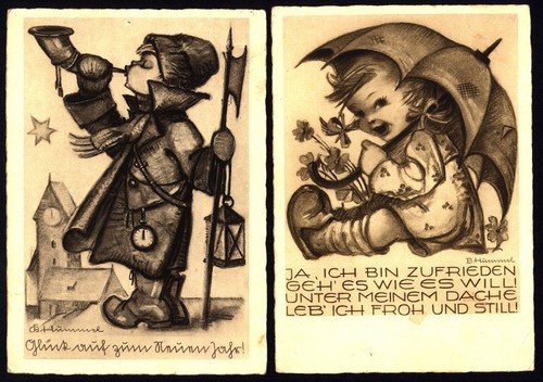 Postkarte herzliche - postkarte,