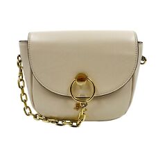 La Martina Borsa A Tracolla In Eco Pelle Vegana Bianca