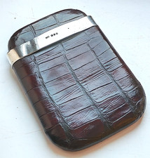 ANTIQUE CROCODILE LEATHER &