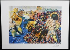 SALVADOR DALI Lithographie Pêche Aux Thon SIGNEE Papier BFK Rives 1980