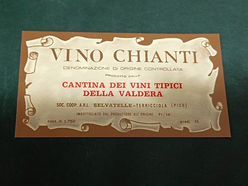 Etichetta vino chianti cantina - vino,