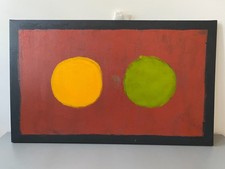 Quadro astratto olio tela - quadro,