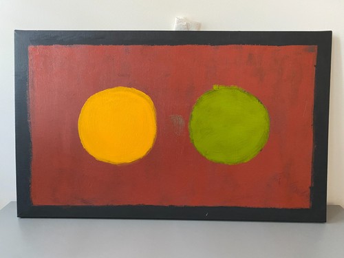 Quadro astratto olio tela - quadro,