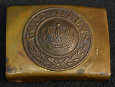 Fibbia cintura originale WWI