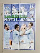 POSTER HERNANES PROFETA E ACROBATA LAZIO STYLE ORIGINALE NUOVO MAI ATTACCATO