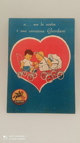 Cartolina pubblicitaria - cartolina,
