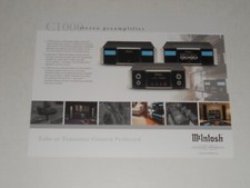 Mcintosh c1000 tube preamp - c1000,