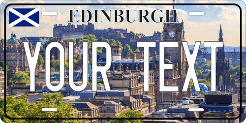 Targa scozia edimburgo - scozia,