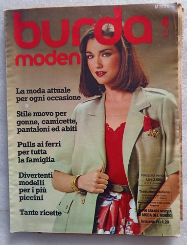 Burda 1981 con - burda, 1981/4