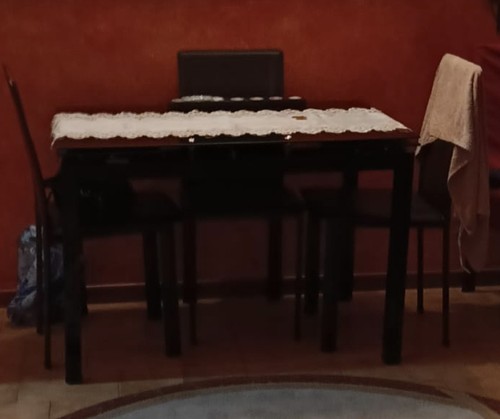 Set tavolo con sedie pranzo - con, da