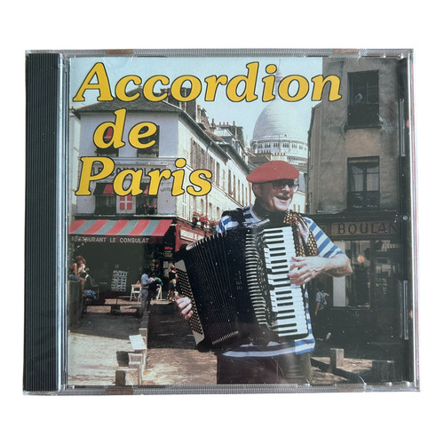 Accordion paris with - de,