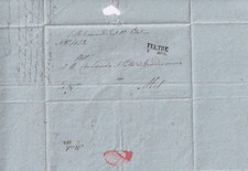 POSTA MILITARE 1835 - PIEGO/LETTERA VIAGGIATA DA FELTRE A MEL CON TESTO