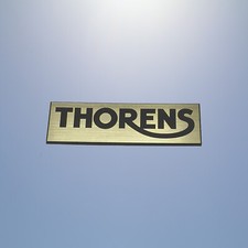 Thorens 60x18mm badge emblema