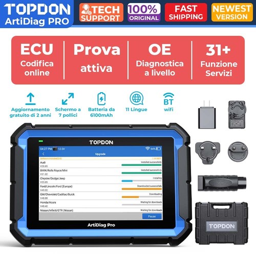 Topdon artidiag pro - auto, obd2