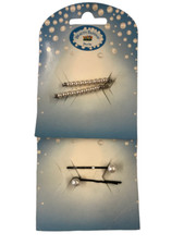 4 FERMAGLI FORCINE CAPELLI CON