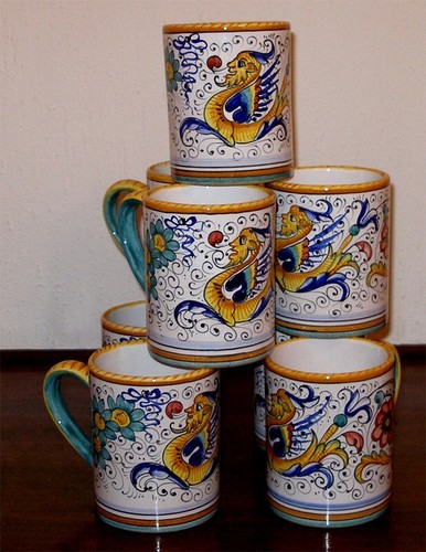 Deruta italian pottery - deruta,
