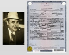 Al Capone Photo + DEATH