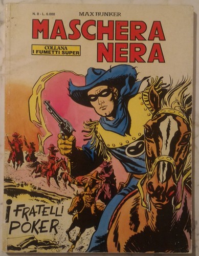 Maschera nera fratelli - maschera,