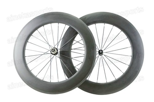 Carbon 88mm bicycle wheels - carbon,