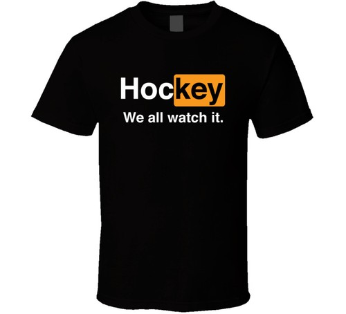 Maglietta parodia logo - , hockey