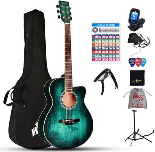 Chitarra acustica folk adulti - chitarra,