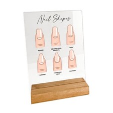 Espositore per nail art professionale, tavolo per esercitarsi con le unghie