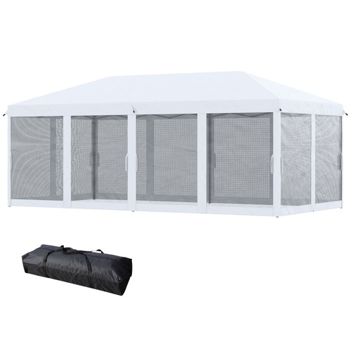 Outsunny tendone per feste 6x3 - outsunny,