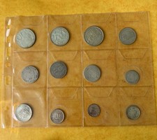 Lotto 12 monete in argento