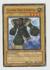 YU GI OH - CLAYMAN EROE ELEMENTALE - DP1 IT003 (Exc) Vedi Descrizione