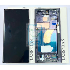 DISPLAY LCD SOFT OLED SAMSUNG GALAXY S23 ULTRA SM-S918 5G SCHERMO VETRO NERO