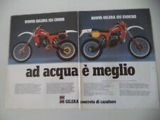 advertising Pubblicità 1981 MOTO GILERA C1 125 CROSS/E1 125 ENDURO