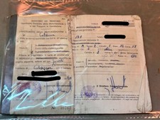 LIBRETTO documento MOTOCICLO