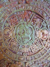 Calendario Maya azteco piastra