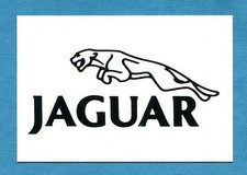 SUPER GRAND PRIX-Euroflash '88-Figurina-Stickers - STEMMA/BADGE JAGUAR - New