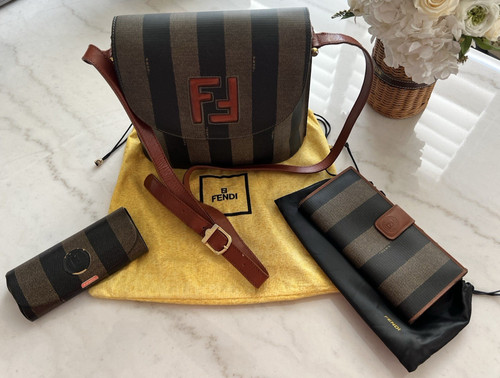 Borsa vintage fendi penguin - vintage,