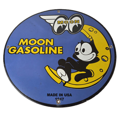 Insegna vintage occhi luna - vintage,