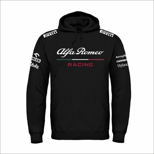 Felpa con cappuccio alfa romeo - felpa,