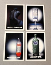ABSOLUT: 4 cartoline Absolut