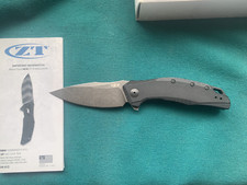 Zero Tolerance Knives 0357 Liner Lock Black G-10 CPM 20CV Stainless Pocket Knife