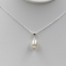 Ciondolo goccia d'acqua piatta