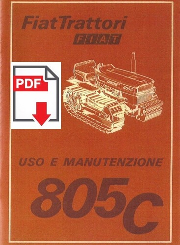Trattore cingolato fiat 805c - trattore,