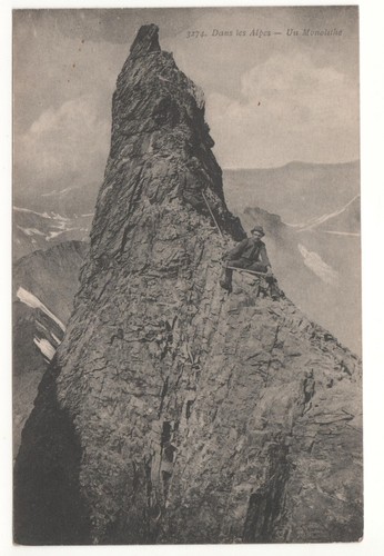Cpa dans les alpes un - cpa, 73