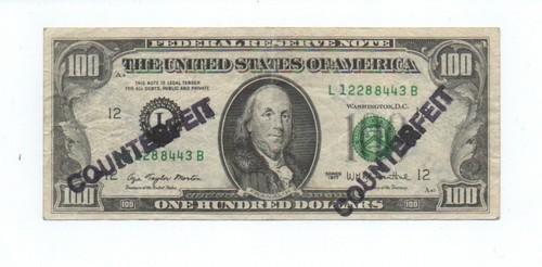Banconota 100 dollari - 100,