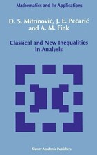 Classical and new inequalities - new,