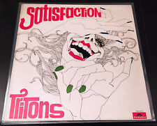 TRITONS Satisfaction LP vinyl Italy 1973 Near Mint/VG+ New Trolls Ibis