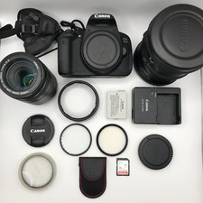 Canon EOS 700D DSLR 55-250mm Lens 18MP with Accessories Excellent Condition
