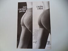 advertising Pubblicità 1973 FLIP GUAINETTA COLLANT SISI SI-SI