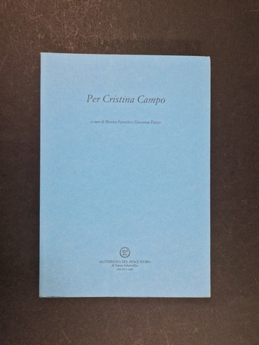 Per cristina campo - campo,