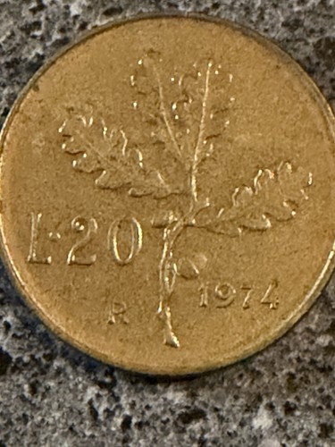 Italia repubblica lire - italia, 20